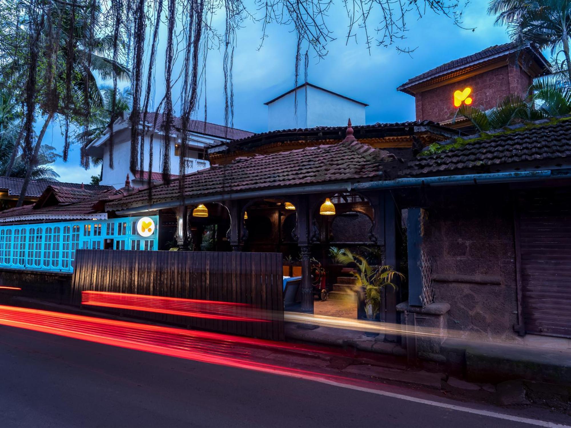 Madpackers Goa Anjuna - Bar ภายนอก รูปภาพ