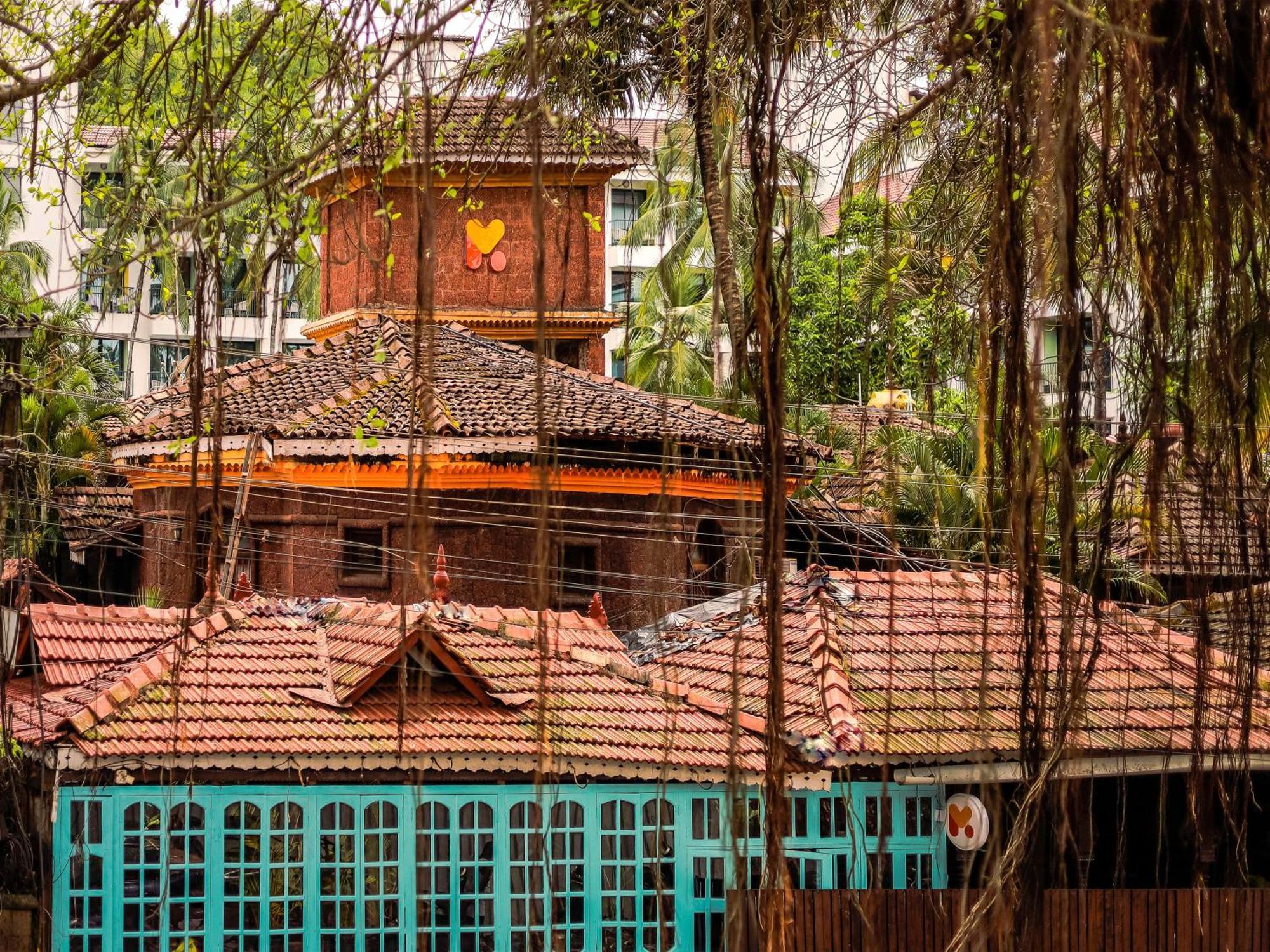 Madpackers Goa Anjuna - Bar ภายนอก รูปภาพ